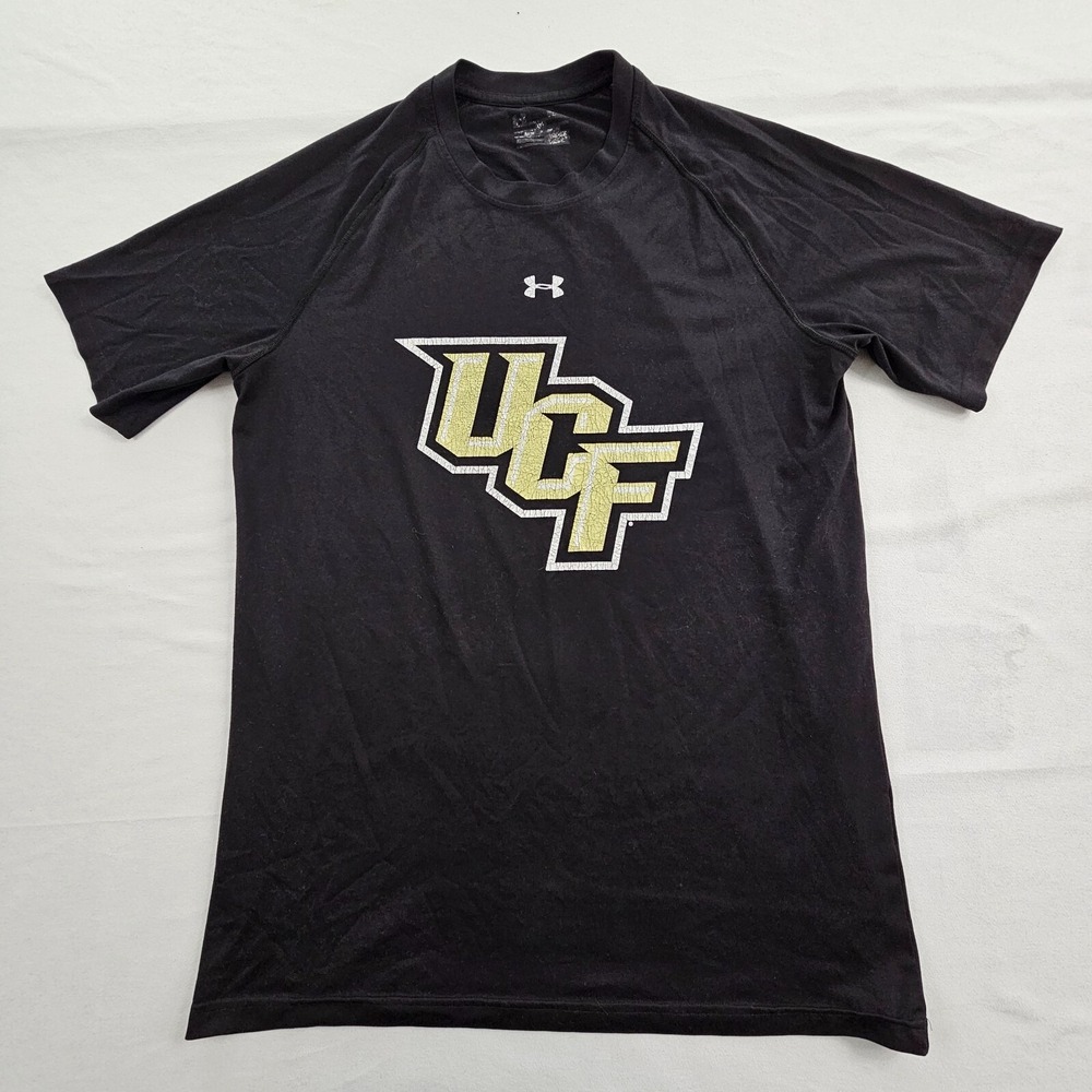 UCF Central Florida Under Armour Black Short Sleeve Performance T-Shirt Men's M